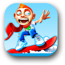 Skiing Fred